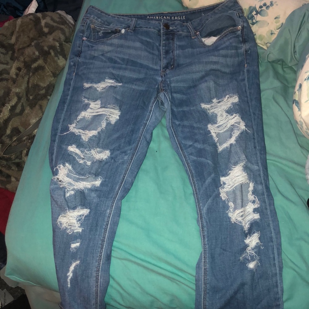 American eagle tom girl jean